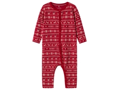 Name It jester red merry christmas natdragt